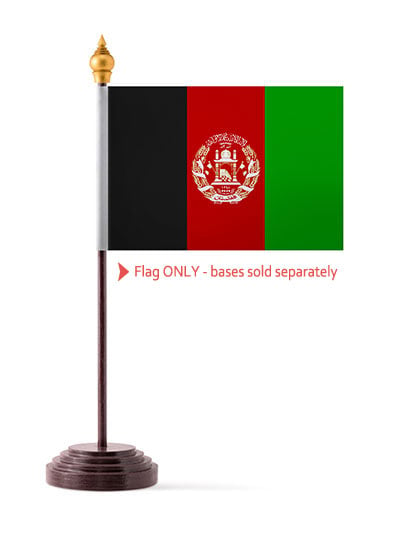 Afghanistan Table Flag