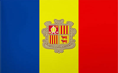 Andorra National Flag 150 x 90cm