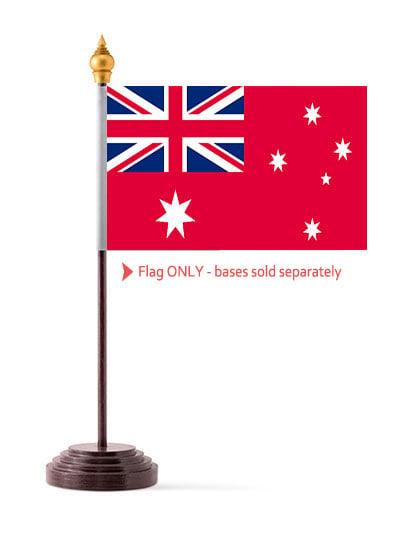 Australian Naval Red Ensign Table Flag