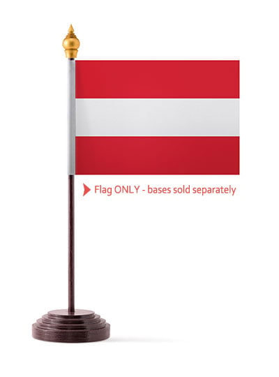Austria Table Flag