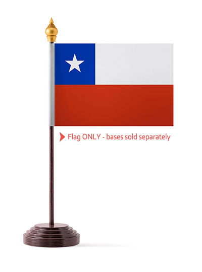 Chile Table Flag