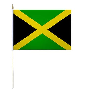 Jamaica Hand Waver Flag