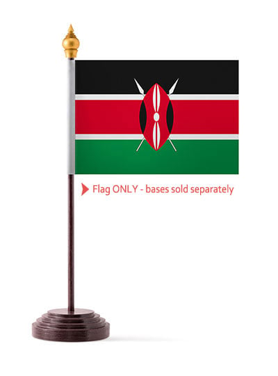 Kenya Table Flag