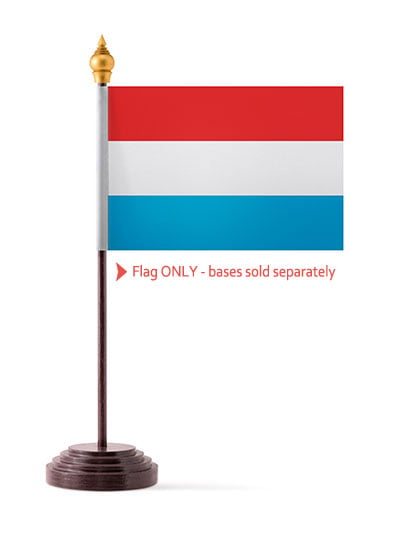 Luxembourg Table Flag