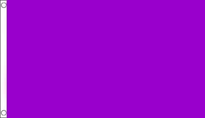 Purple Solid Colour Flag 150 x 90cm