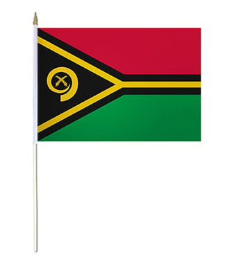 Vanuatu Hand Waver Flag