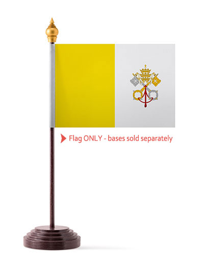 Vatican Table Flag