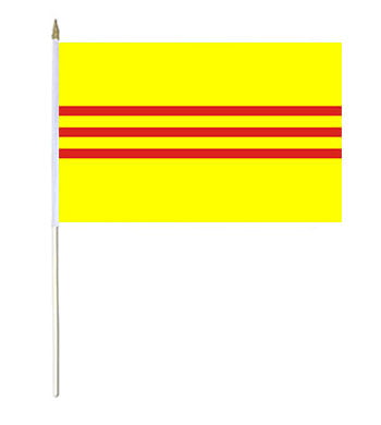 Vietnam South Hand Waver Flag