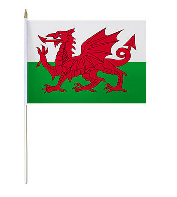 Wales Hand Waver Flag