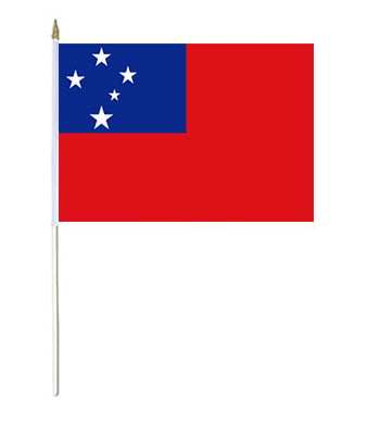 Western Samoa Hand Waver Flag