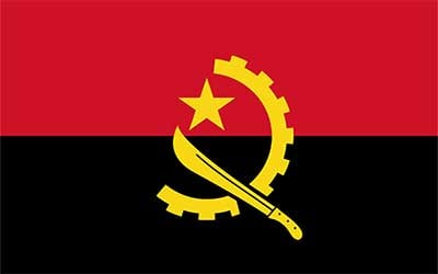Angola Flag 60 x 90cm