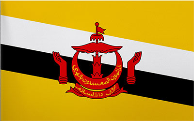 Brunei Trilobal Flag – Heavy Duty 180 x 90cm