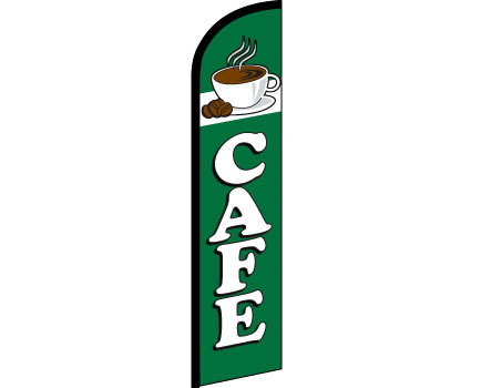 Cafe - Advertising Feather Flag