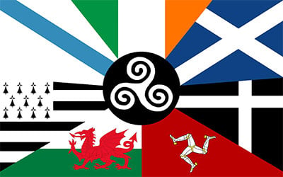 Celtic Seven Nation Flag 150 x 90cm