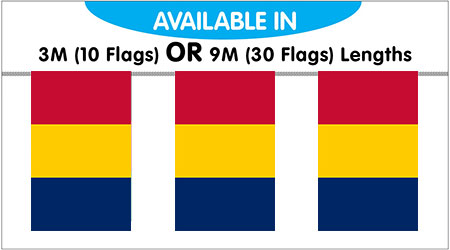 Chad String Bunting Flags