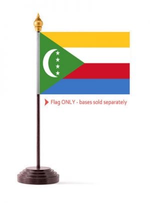 Comoros Table Desk Flag