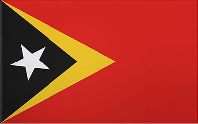East Timor Country Flag