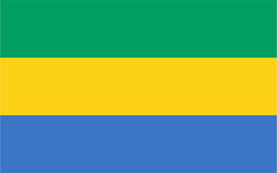 Gabon National Flag 150 x 90cm