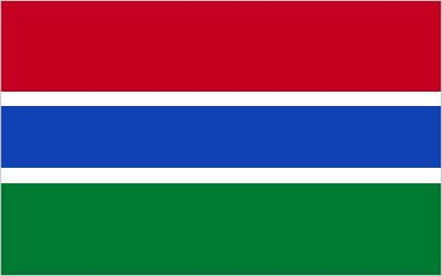 Gambia National Flag 150 x 90cm