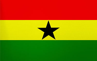Ghana National Flag 150 x 90cm