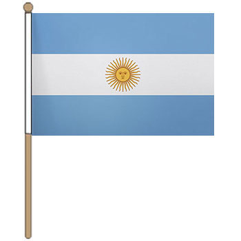 Argentina Hand Waver Flag