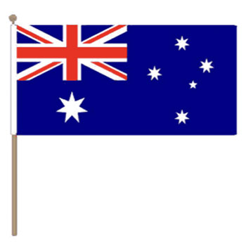 Australia Small Hand Waver Flag