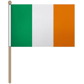 ireland hand waver flag