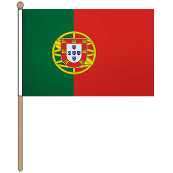 Portugal hand waver flag