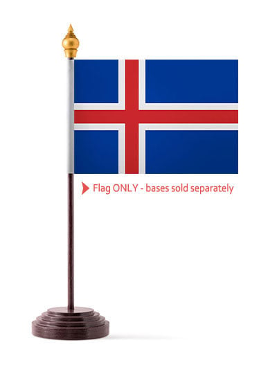 Iceland Table Flag
