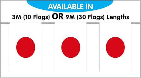 Japan String Bunting Flag