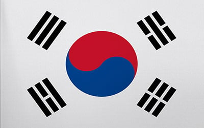 Korea South National Flag