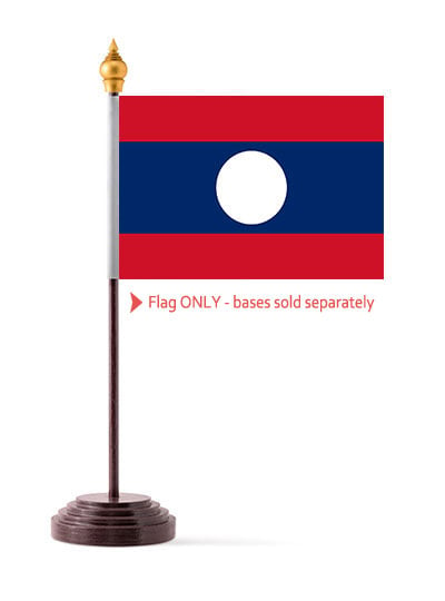 Laos Table Desk Flag