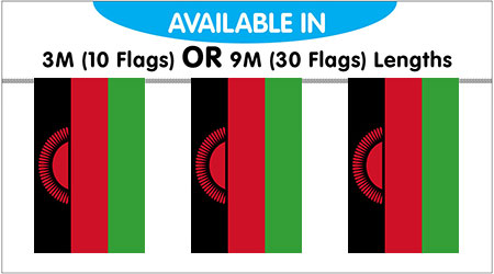 Malawi String Bunting Flag