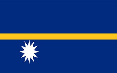 Nauru National Flag 150 x 90cm