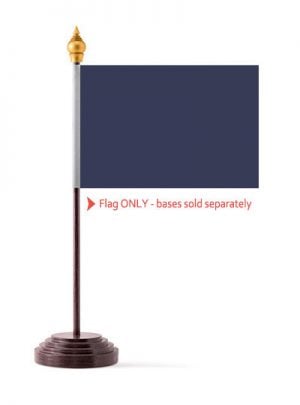 Navy Blue Table Flag