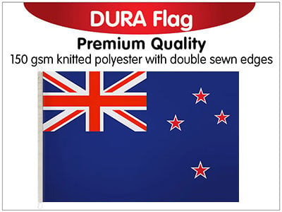 New Zealand Knitted Poly Dura Flag