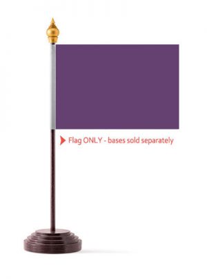 Purple Table Flag