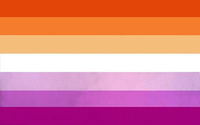 Rainbow Sunset Flags