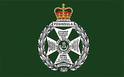Royal Green Jacket Flag