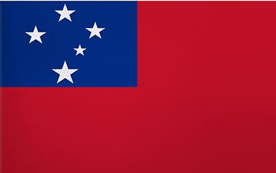 Samoa National Flag