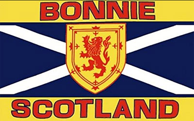 Bonnie Scotland Flag 150 x 90cm