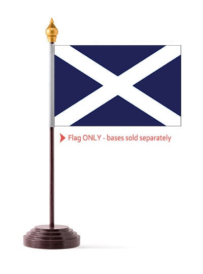 scotland navy blue desk flag