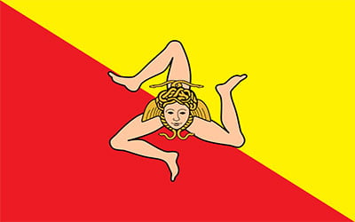 Sicily National Flag