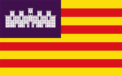 Spain Balearic Islands Flag 150 x 90cm