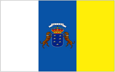 Spain Canary Islands Flag 150 x 90cm
