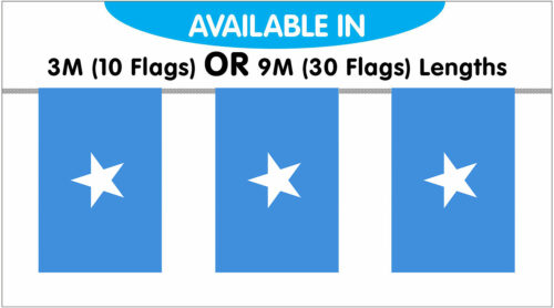 Somalia String Bunting Flags