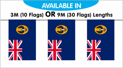 South Australia String Bunting Flag