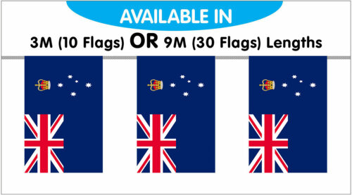 Victoria String Bunting Flag