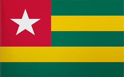 Togo National Flag 150 x 90cm