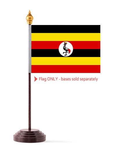 Uganda Table Desk Flag